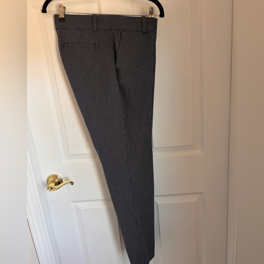 Brooks Brothers Navy Checkered Pants